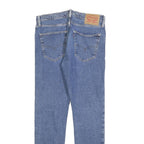 LEVI'S 512 Tapered Mens Jeans Blue Slim Denim Medium W32 L32 Zip Closure