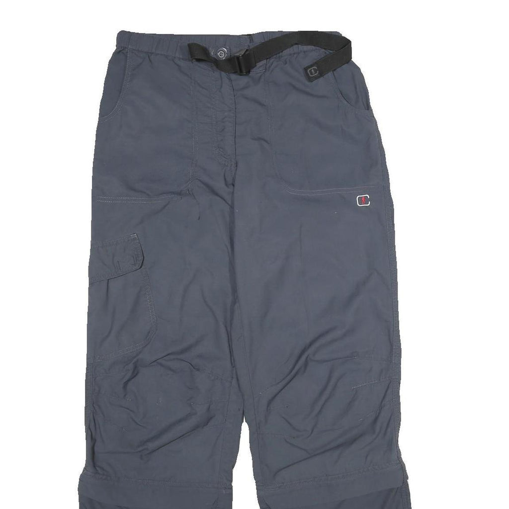 COLONIAL OUTDOOR Mens Polyamide Blend Navy Blue Regular Fit Straight Leg