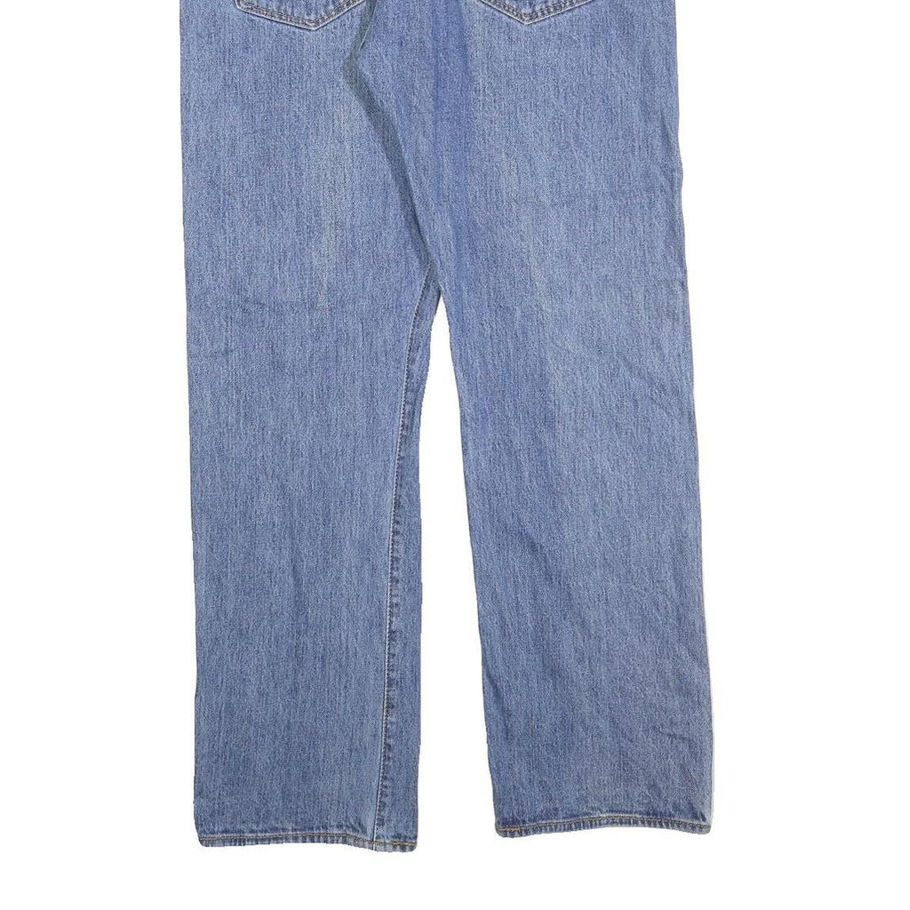 LEVI'S 501 Mens Jeans Blue Regular Straight Denim Medium W38 L32 Classic Fit