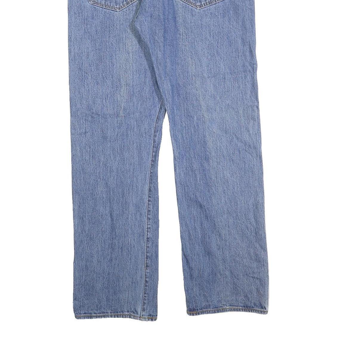 LEVI'S 501 Mens Jeans Blue Regular Straight Denim Medium W38 L32 Classic Fit