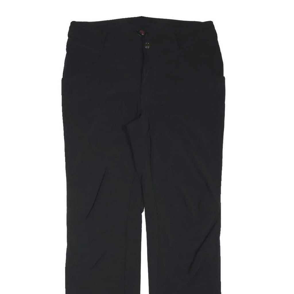 ACTIVE Mens Polyester Blend Black Regular Fit Straight Leg Trousers W32 L31