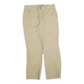 CARHARTT Mens Cotton Blend Beige Relaxed Fit Straight Trousers W32 L30 Workwear