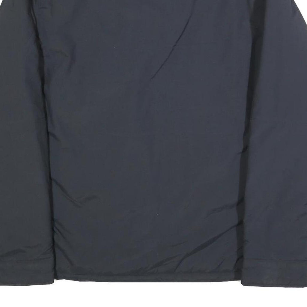 COLUMBIA Mens Black Outdoor Jacket M Polyester Blend Zip Plain Lightweight