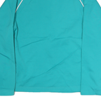 REEBOK Womens Blue & Grey Track Jacket XL Polyester Zip Activewear Sportswear