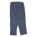 CARHARTT Mens Cotton Blend Blue Regular Fit Straight Leg Trousers W34 L32