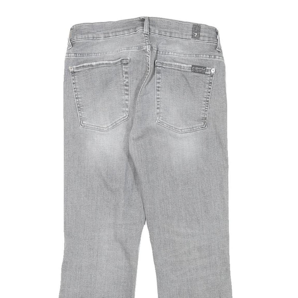 7 FOR ALL MANKIND Womens Jeans Blue Regular Straight Denim Medium W26 L24