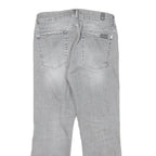 7 FOR ALL MANKIND Womens Jeans Blue Regular Straight Denim Medium W26 L24