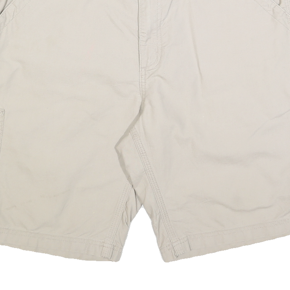 CARHARTT Mens Shorts Beige Casual L W34 Cotton Blend Workwear Pocket Detail
