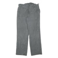 MARSUM Mens Cotton Blend Grey Regular Fit Straight Leg Trousers W33 L30 Casual