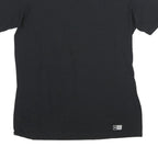 RUSSELL ATHLETIC Mens Black Classic T-Shirt M Short Sleeve Crew Neck Plain