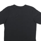 RUSSELL ATHLETIC Mens Black Classic T-Shirt M Short Sleeve Crew Neck Plain