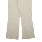 DICKIES Womens Cotton Blend Beige Slim Straight Trousers W38 L32 Workwear Zip