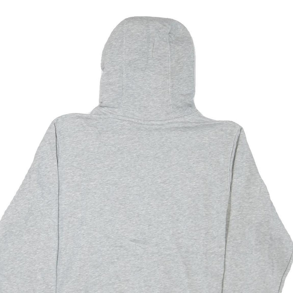 NIKE Mens Grey Helena Hoodie S Cotton Blend Lightweight Pullover Sweatshirt