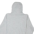 NIKE Mens Grey Helena Hoodie S Cotton Blend Lightweight Pullover Sweatshirt