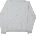 NIKE Mens Grey Helena Hoodie S Cotton Blend Lightweight Pullover Sweatshirt