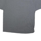 CHAMPION Mens Grey Plain T-Shirt 3XL Short Sleeve Crew Neck Cotton Blend Casual