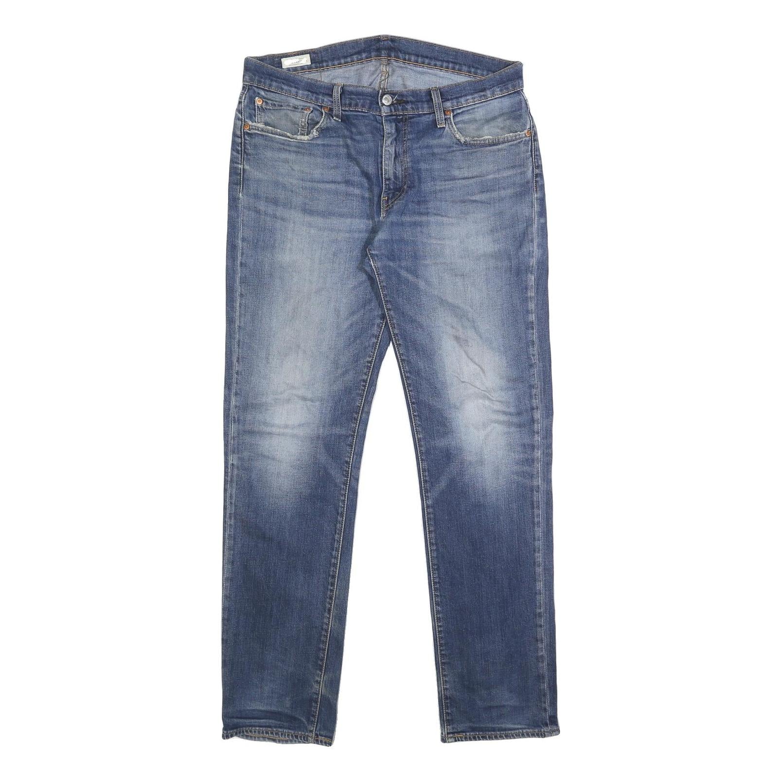 LEVI'S 541 BIG E Mens Jeans Blue Slim Straight Denim Medium W33 L34 Vintage