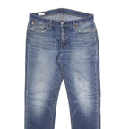 LEVI'S 541 BIG E Mens Jeans Blue Slim Straight Denim Medium W33 L34 Vintage