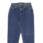 LEE Womens Blue Regular Straight Denim Medium W30 L29 Comfort Zip Waistband