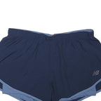 NEW BALANCE Womens Blue Running Sports Shorts M W34 Lightweight Comfort