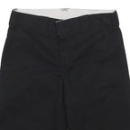 DICKIES Boys Black Cotton Blend Casual Shorts 14Y W26 Workwear Durable