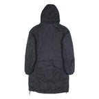 JACK WOLFSKIN Womens Black Outdoor Jacket UK 8 Polyamide Hooded Zip Long Sleeve