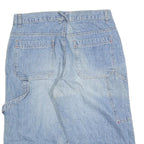 IDENTIC Mens Shorts Blue Casual Denim M W32 Cotton Blend Lightweight