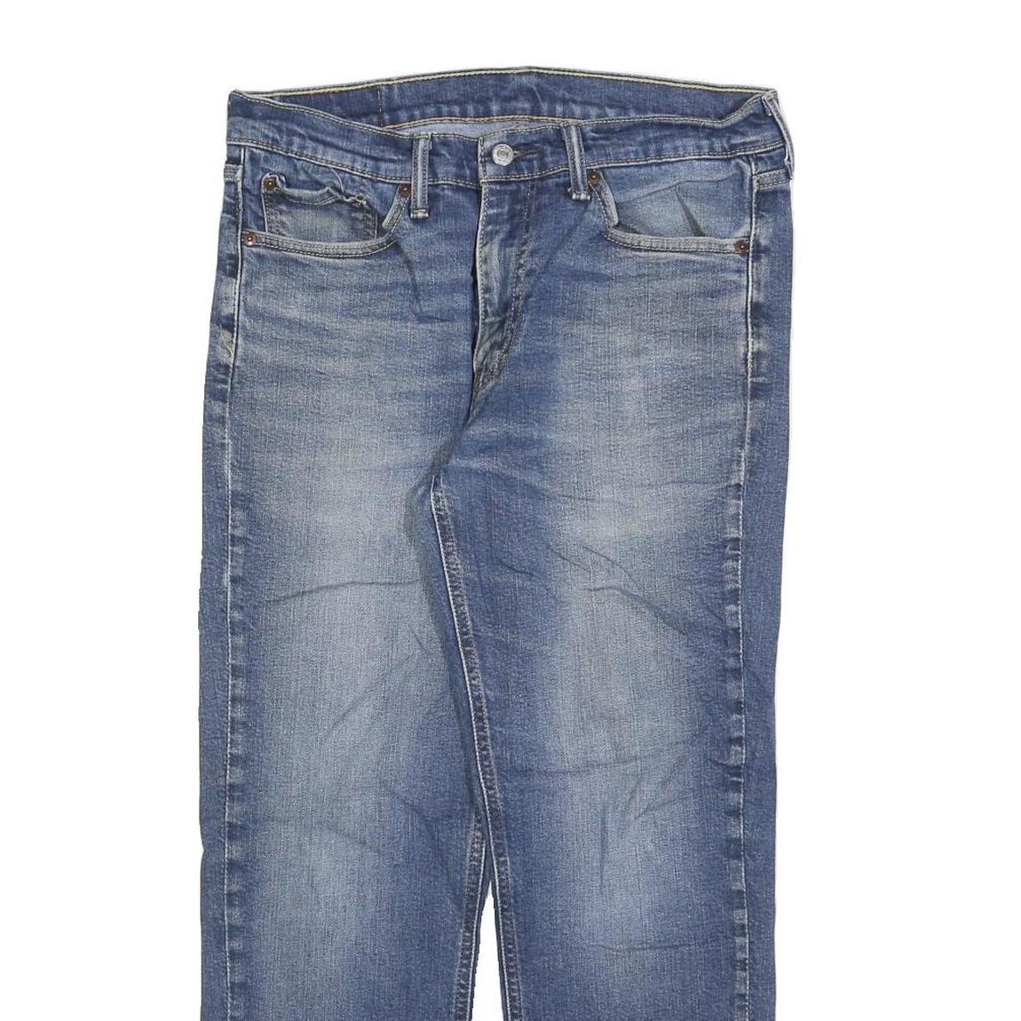 LEVI'S 541 Mens Blue Regular Straight Denim Medium W32 L26 Zip Cotton Blend