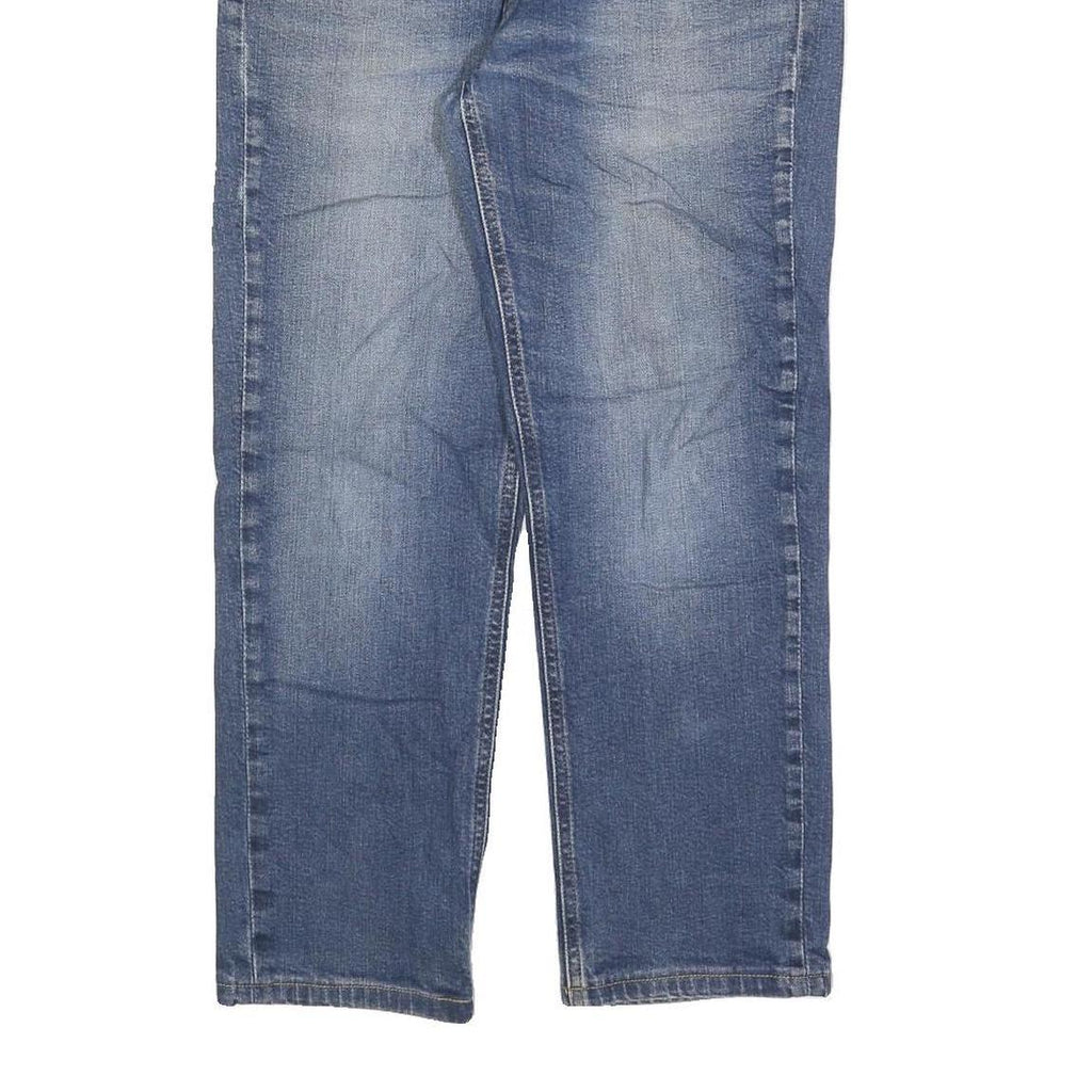 LEVI'S 541 Mens Blue Regular Straight Denim Medium W32 L26 Zip Cotton Blend