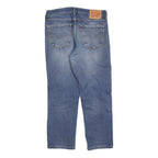 LEVI'S 541 Mens Blue Regular Straight Denim Medium W32 L26 Zip Cotton Blend
