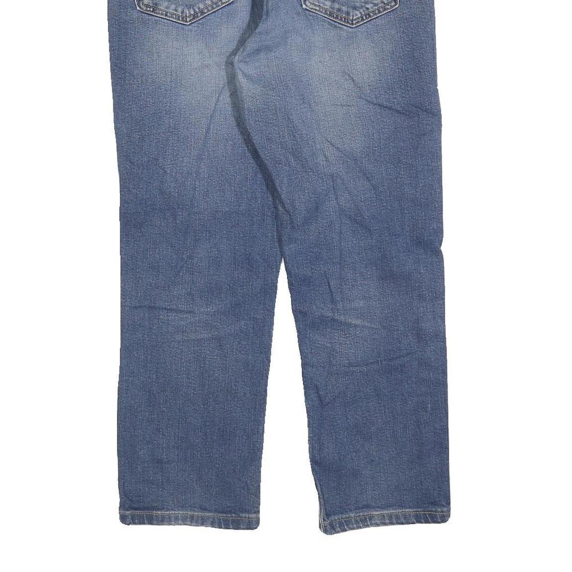 LEVI'S 541 Mens Blue Regular Straight Denim Medium W32 L26 Zip Cotton Blend