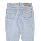 LEVI'S Mens Jeans Blue Relaxed Straight Denim Light W36 L26 Classic Vintage