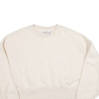ADIDAS Womens Sweatshirt Cream UK 4