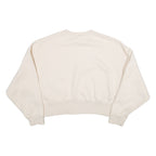 ADIDAS Womens Sweatshirt Cream UK 4