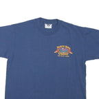 LEE Mens Blue Payette River Company Graphic Crew Neck T-Shirt M Short Sleeve