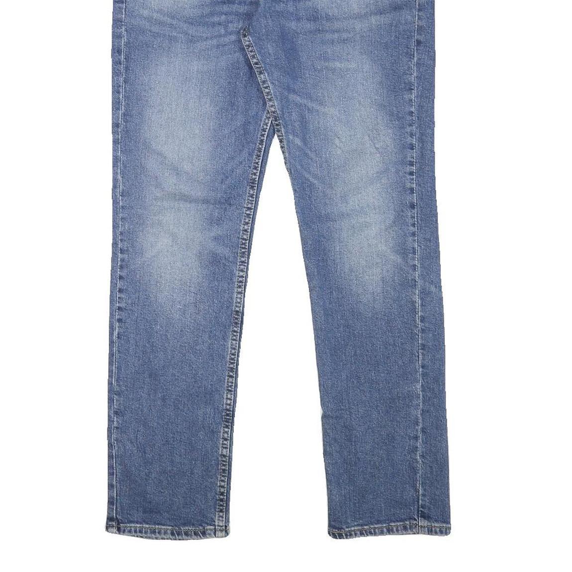 LEVI'S Mens Slim Blue Denim Light W30 L29 Zip Cotton Blend Jeans Classic Fit