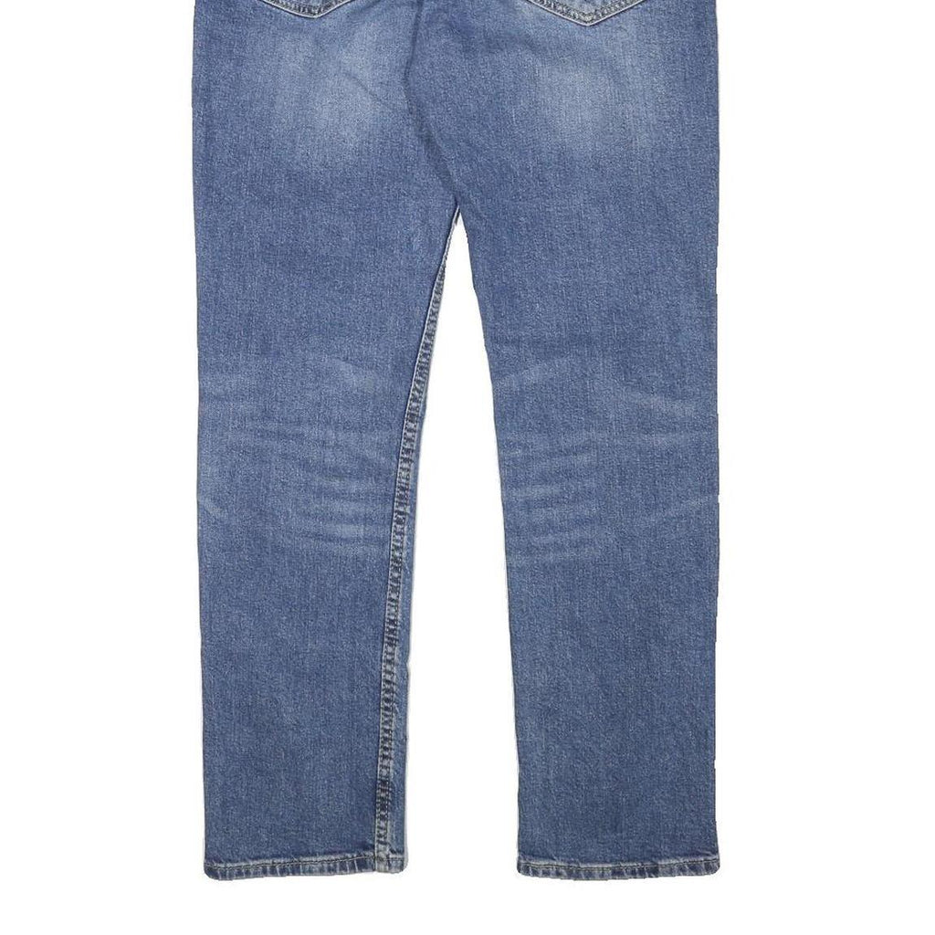 LEVI'S Mens Slim Blue Denim Light W30 L29 Zip Cotton Blend Jeans Classic Fit