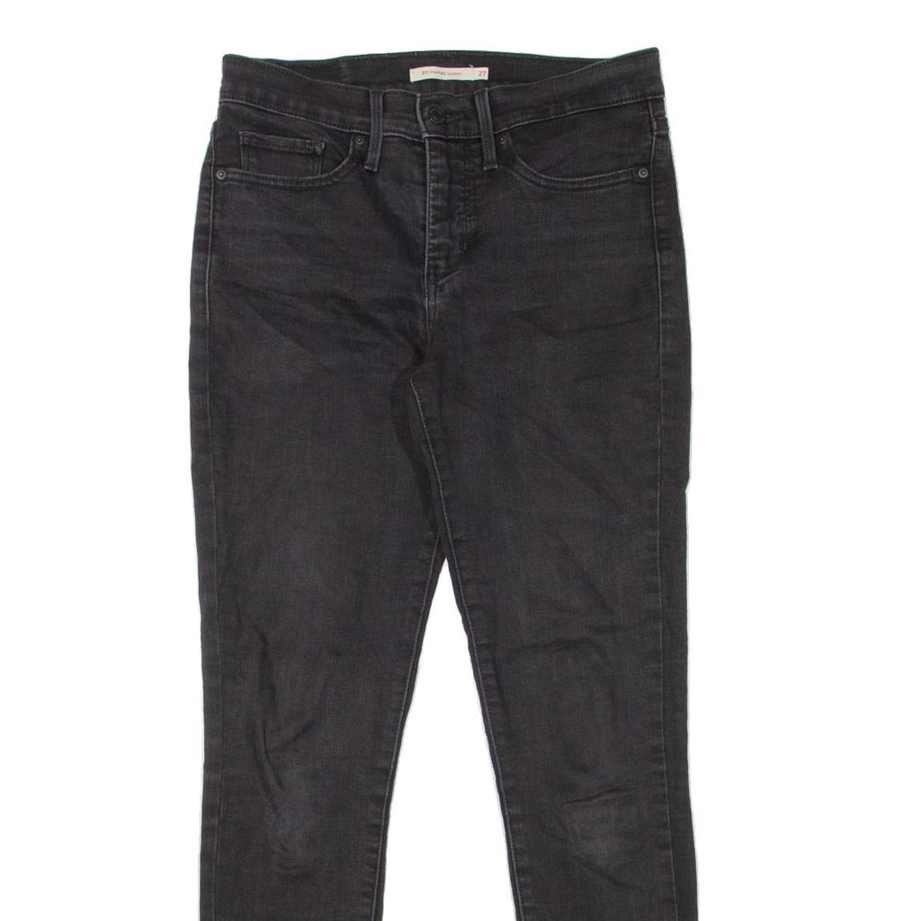 LEVI'S 311 Shaping Womens Jeans Black Slim Skinny W27 L30