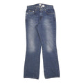 Calvin Klein Womens Regular Fit Blue Denim Jeans W28 L30 Classic Cotton Blend