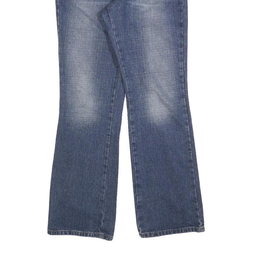 Calvin Klein Womens Regular Fit Blue Denim Jeans W28 L30 Classic Cotton Blend