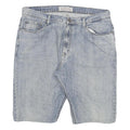 WRANGLER Mens Shorts Blue Relaxed Boot 2XL W36 Denim Cotton Blend Casual