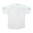 NIKE Mens White & Black Athletic T-Shirt S Short Sleeve Crew Neck Sportswear Gym