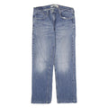 LEVI'S Mens Jeans Blue Relaxed Straight Denim Medium W34 L30 Classic Zip