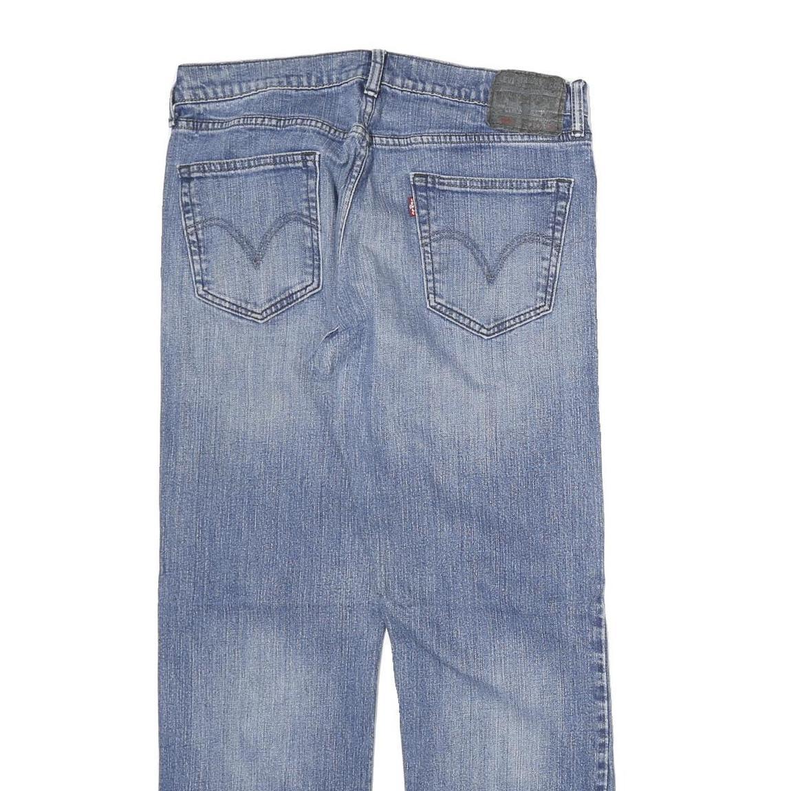 LEVI'S Mens Jeans Blue Relaxed Straight Denim Medium W34 L30 Classic Zip