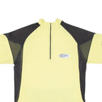 HOTNWILD Cycling Mens Jersey Yellow 1/4 Zip L