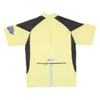 HOTNWILD Cycling Mens Jersey Yellow 1/4 Zip L