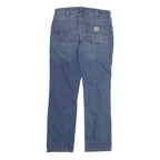 CARHARTT Mens Jeans Blue Relaxed Straight Denim Medium W32 L30 Workwear