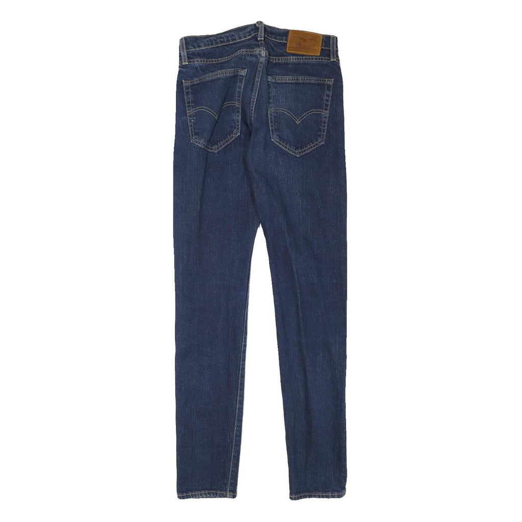 LEVI'S 512 Tapered Mens Jeans Blue Slim Tapered Denim Raw W28 L32 Stylish Fit