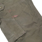CARHARTT Mens Cotton Cargo Trousers Olive Relaxed Fit W30 L30 Workwear Utility