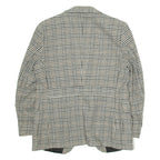 Mens Blazer Jacket Grey Houndstooth M